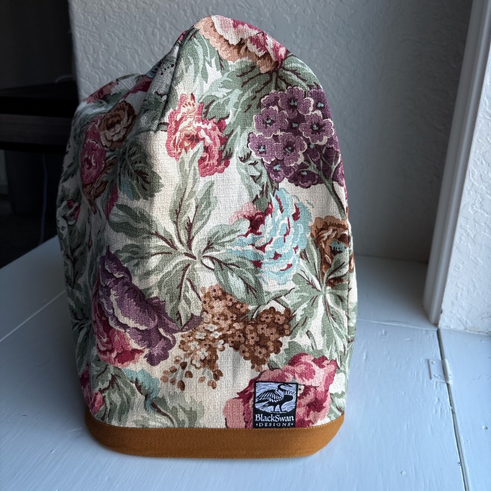 Black‎ Swan Designs Floral Tapestry Kitchen Appliance Stand Mixer Cover USA Made